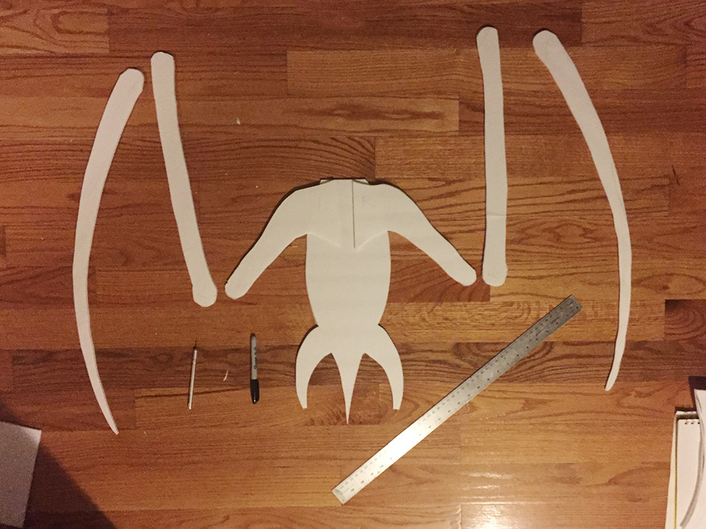 How to make a paper mache bat