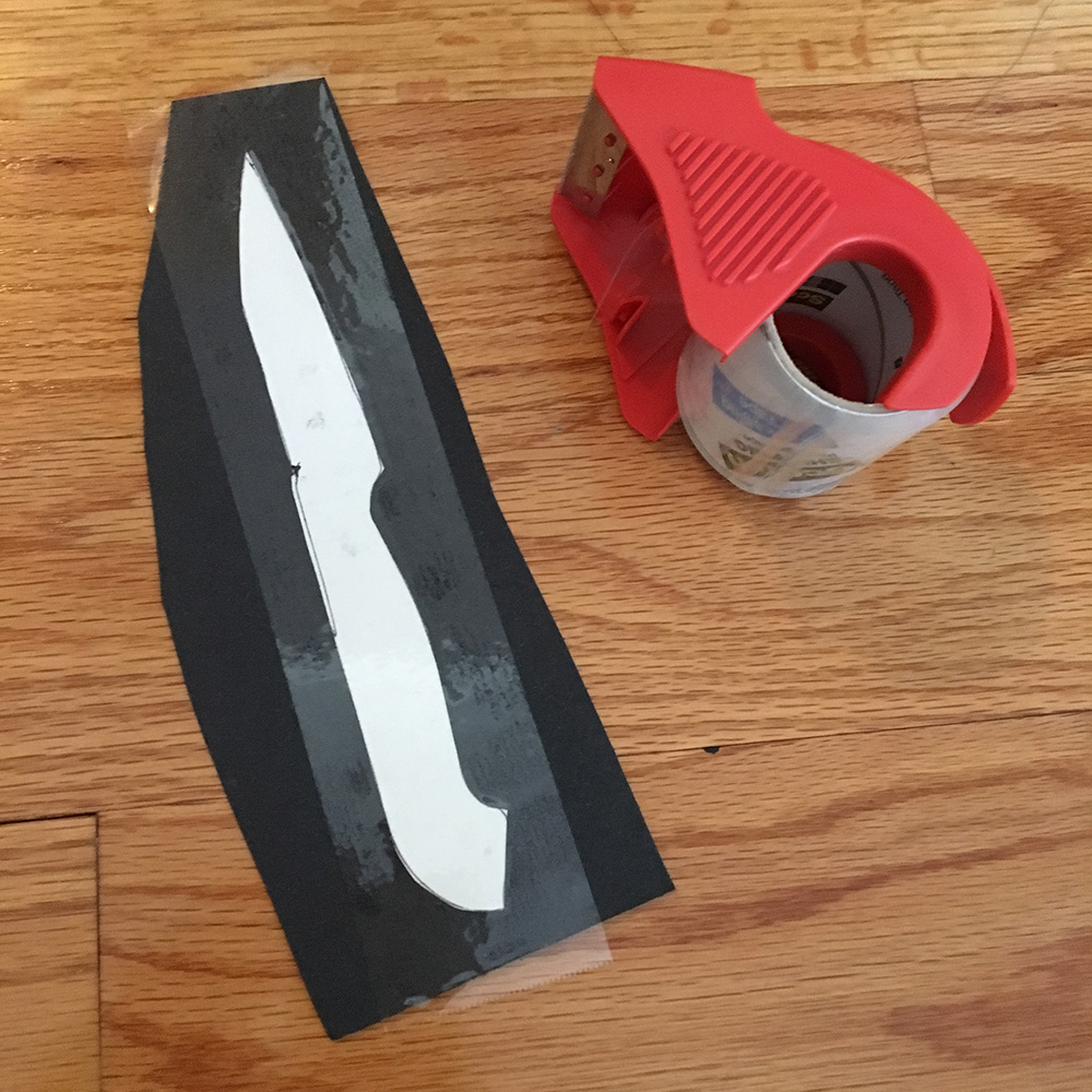 DIY realistic knife props
