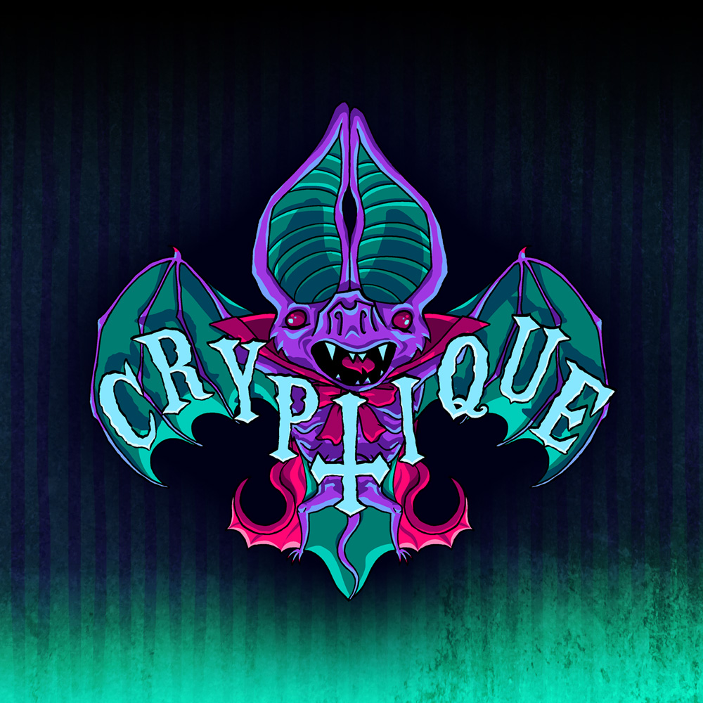 Cryptique bat-de-lis design by Manning Krull- 
