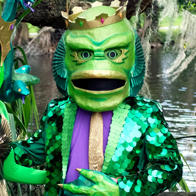 Creature from the Black Bayou mask and costume