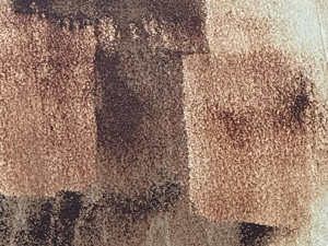 Rough weathered paint roller texture on concrete