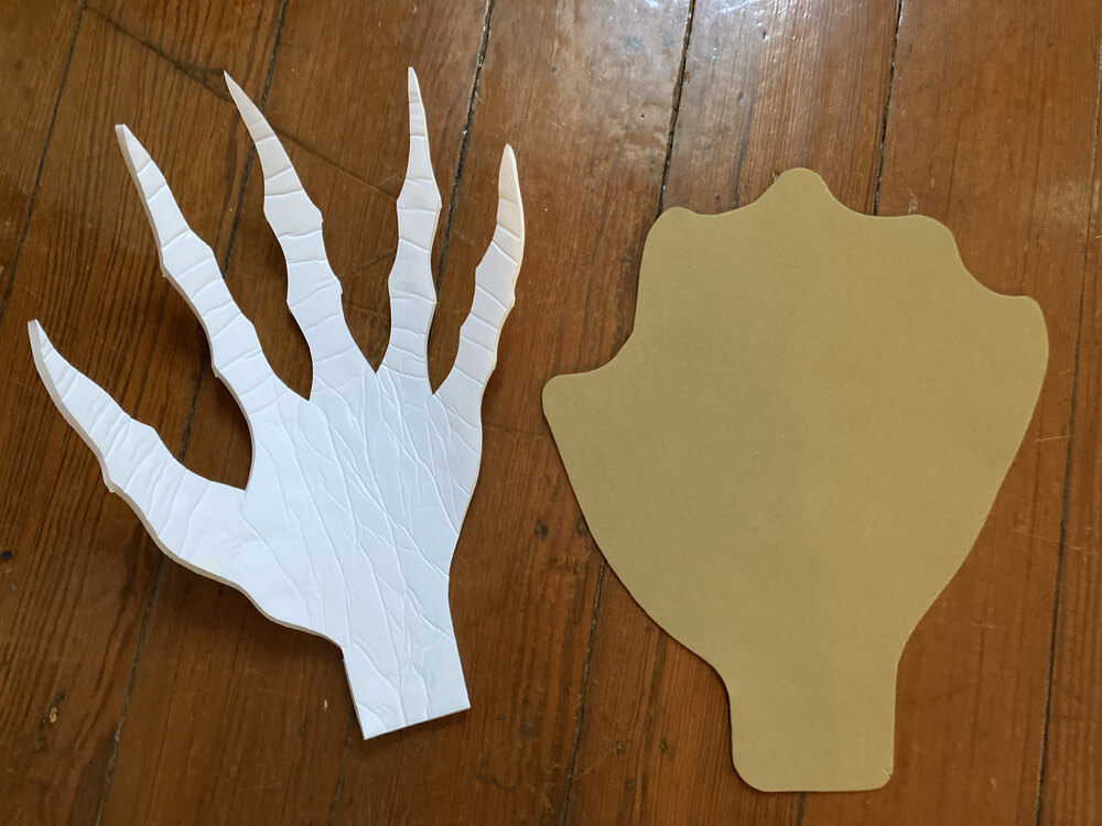Foam hand shapes
