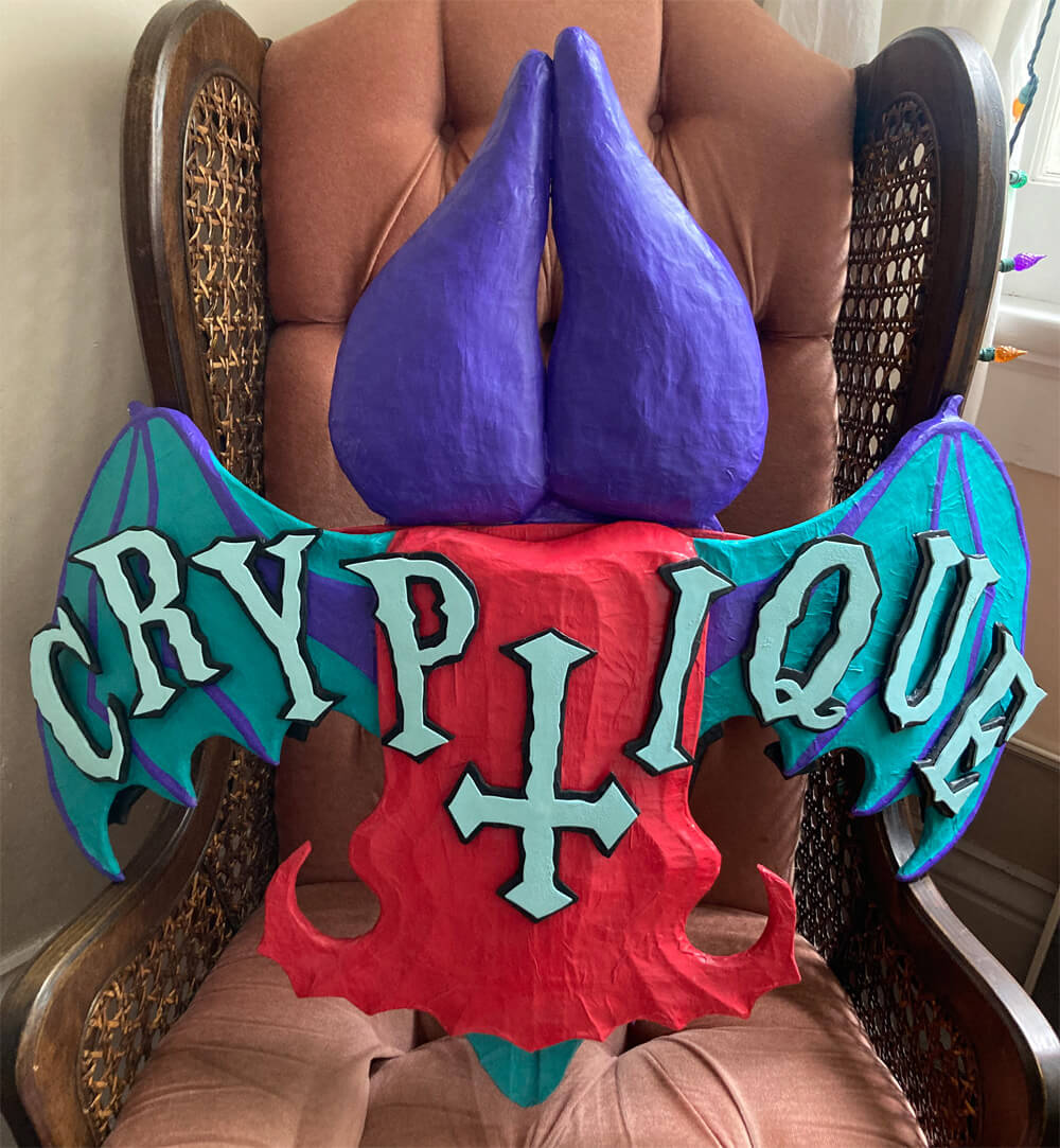 Cryptique bat standard - back view