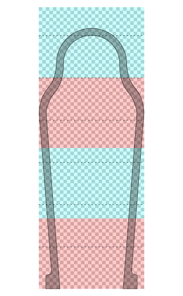 Making an Egyptian sarcophagus - designing in Photoshop