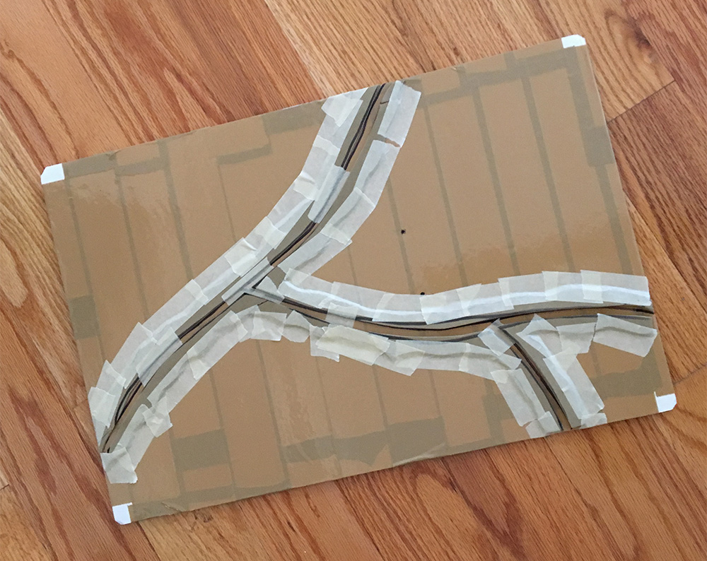 Haunted book sculpture - making the back cover