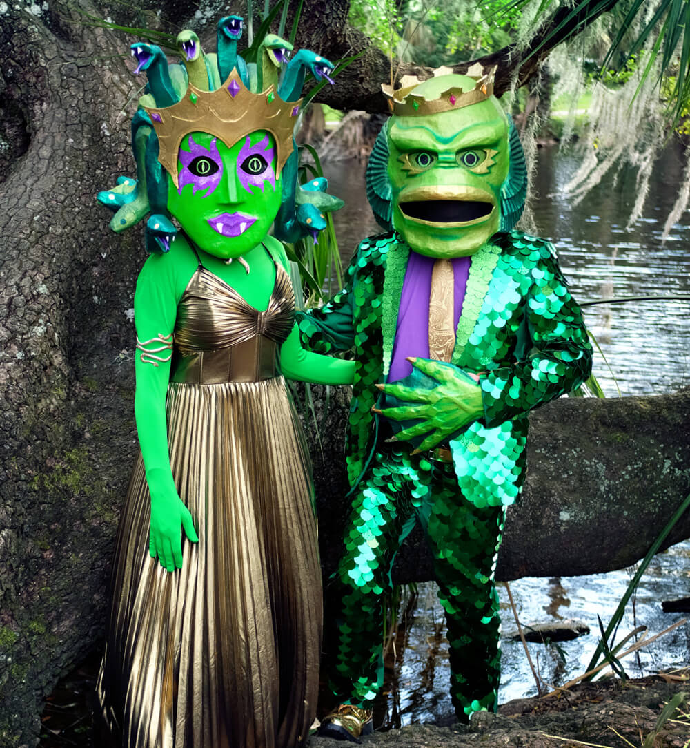 Medusa and the Creature from the Black Bayou
