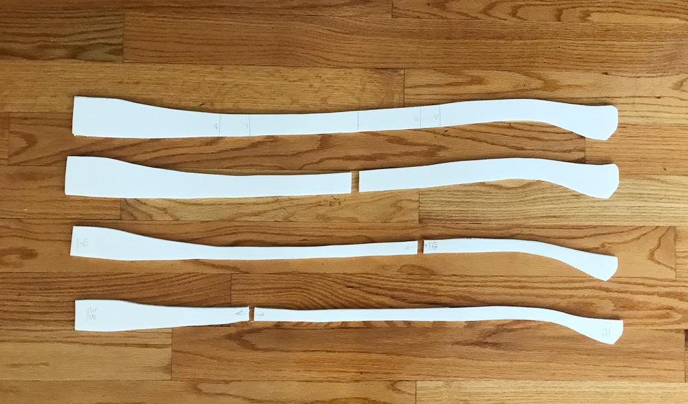 foam board handle shapes