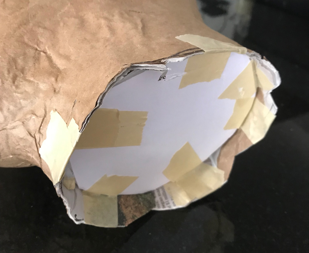 Head props - creating severed neck