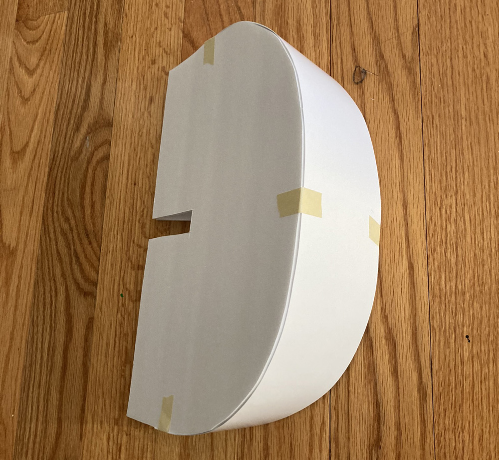 a finished wedge