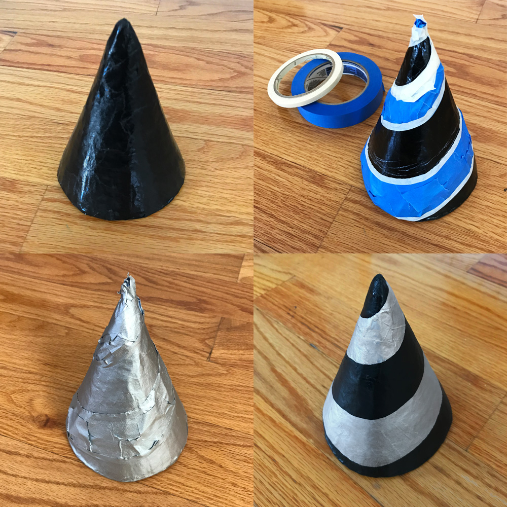 Painting the party hat