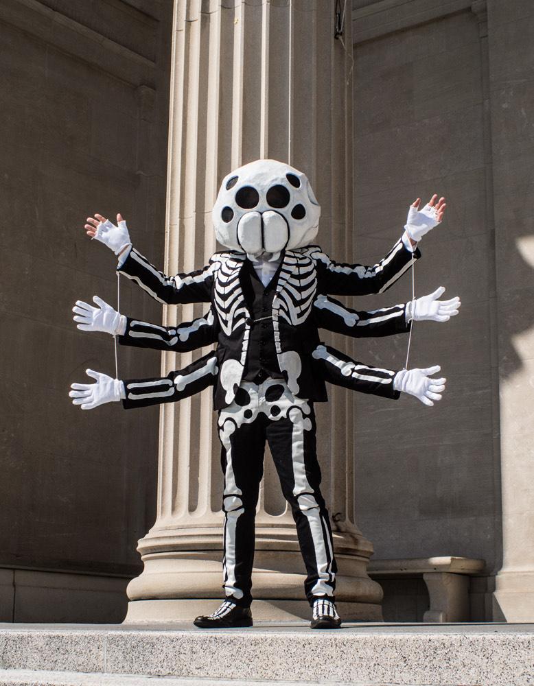Spider skeleton costume - finished!